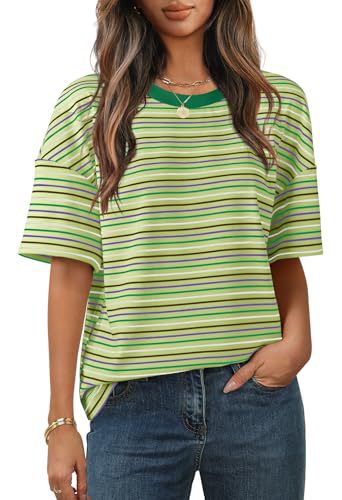 Stylish, casual, versatile, and comfortable short-sleeved crew neck T-shirt