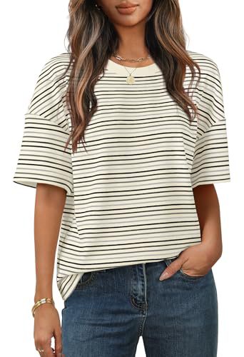 Stylish, casual, versatile, and comfortable short-sleeved crew neck T-shirt