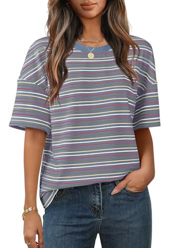 Stylish, casual, versatile, and comfortable short-sleeved crew neck T-shirt