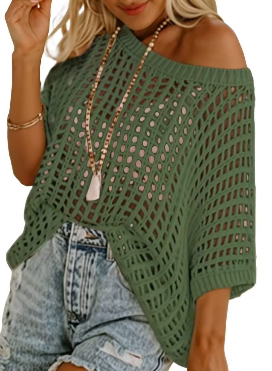 New summer loose-fitting beach cover thin bikini