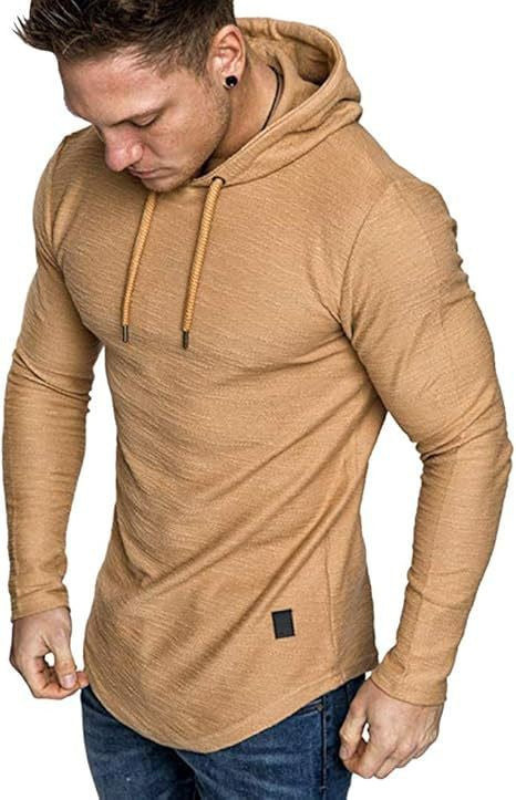 crew neck pullover hoodie