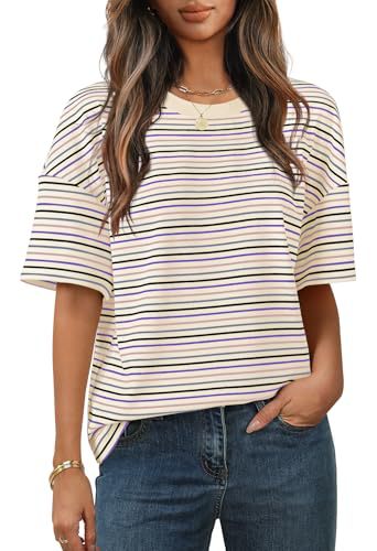 Stylish, casual, versatile, and comfortable short-sleeved crew neck T-shirt