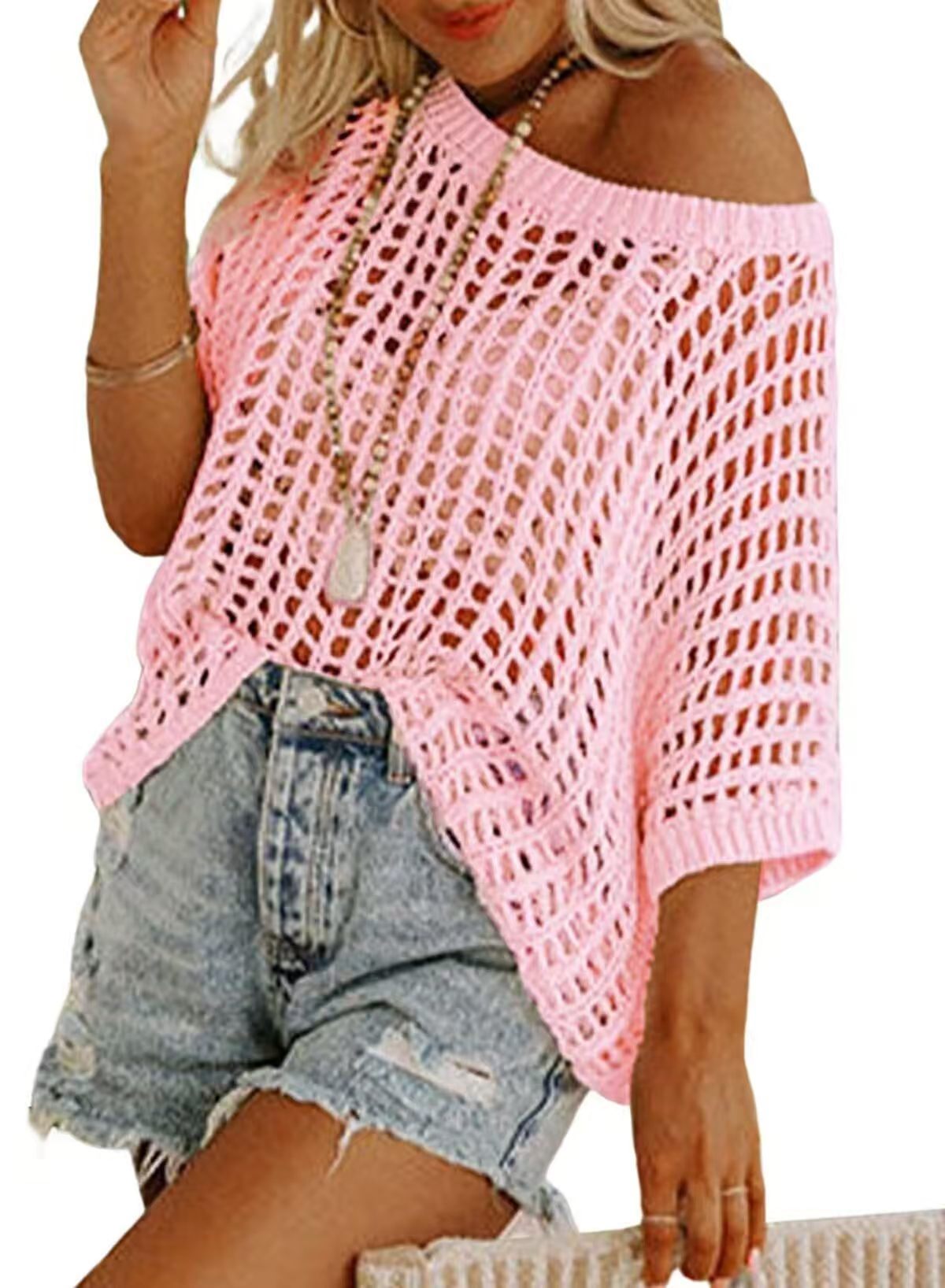 New summer loose-fitting beach cover thin bikini