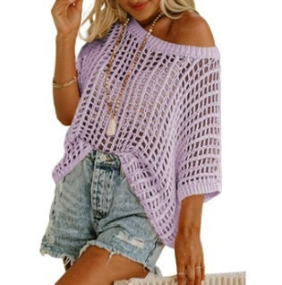New summer loose-fitting beach cover thin bikini