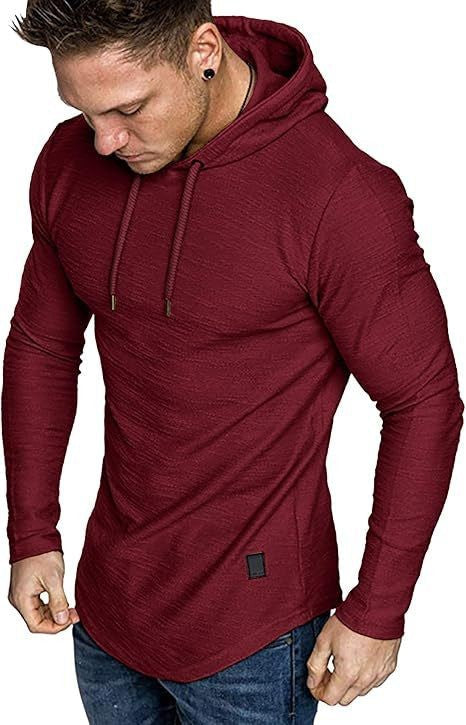crew neck pullover hoodie