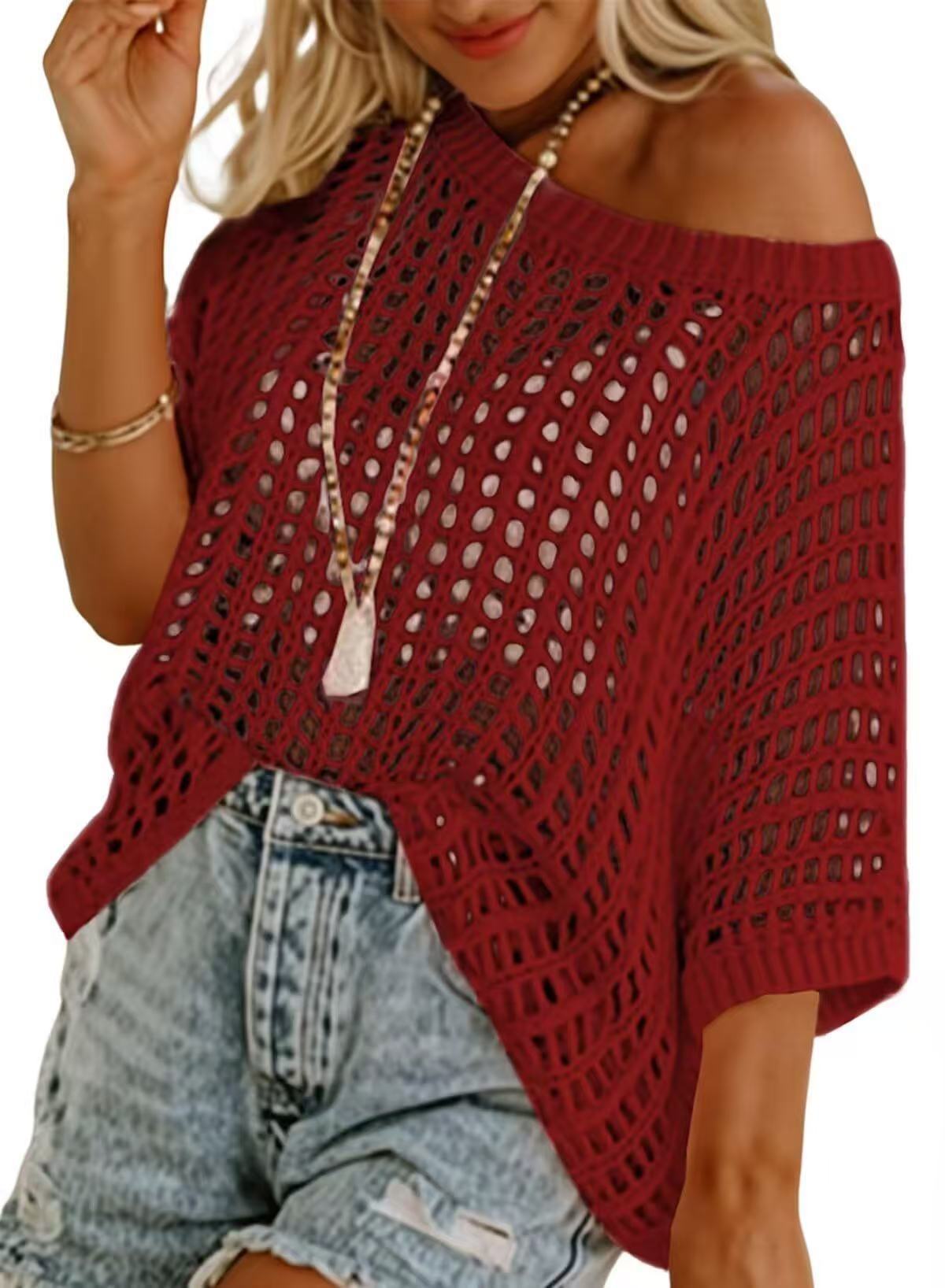 New summer loose-fitting beach cover thin bikini